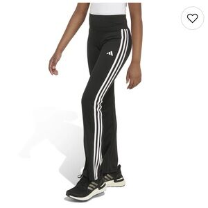 Adidas Women’s Black Athletic Flare Bottoms